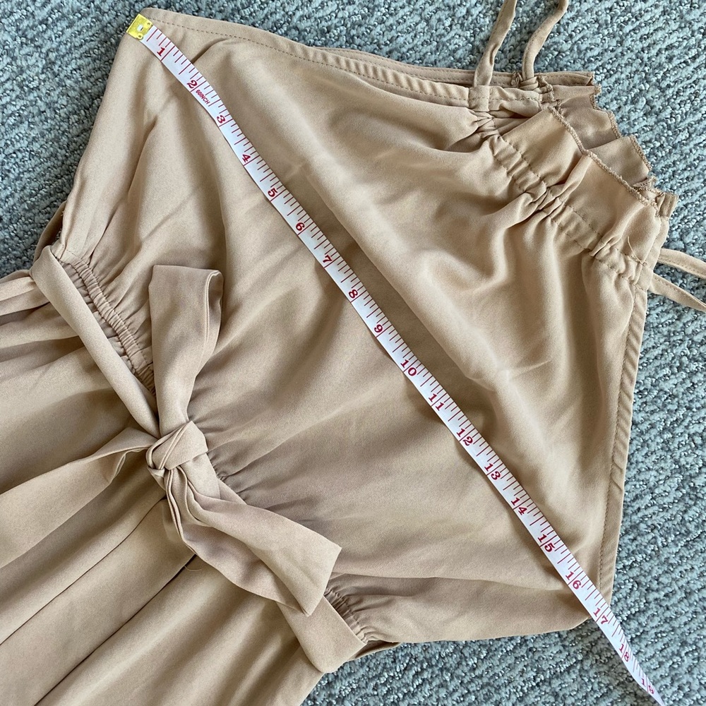 Color Block Halter Dress - Picture 11 of 14